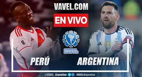 peru vs argentina en vivo 2023